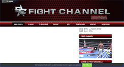 Desktop Screenshot of fightchannel.hr