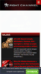 Mobile Screenshot of fightchannel.hr
